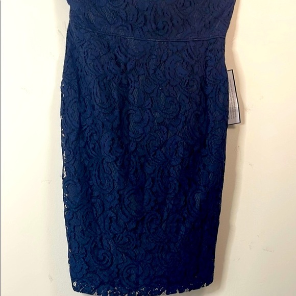 J. Crew Blue Sheath Cocktail Dress - Picture 5 of 8